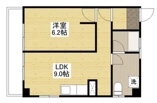 第二山長ビル【4階】の間取り