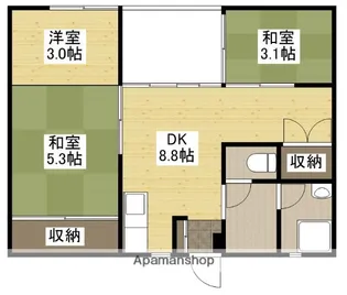 JSビル大宮【4階】の間取り