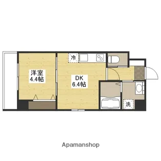WELSH.Sビル5【10階】の間取り