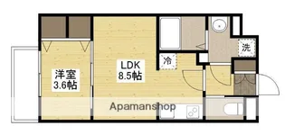 セブンプロート庚午【2階】の間取り