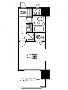トーカンキャステール己斐本町【701号室号室】の間取り