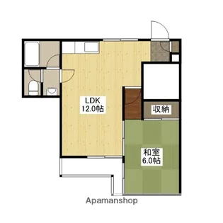 滝本ビル【3階】の間取り