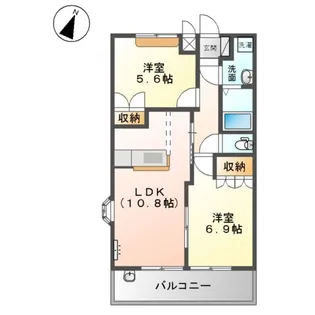 SUNSAISON【2階】の間取り