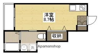 尾長東アパートA棟【1階】の間取り