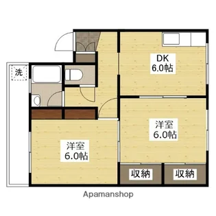 第1多田野マンション【2階】の間取り