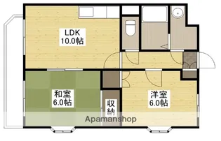 洋光マンション【2階】の間取り