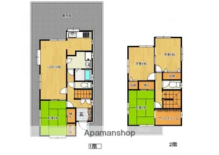 広島県広島市東区戸坂大上1丁目【一戸建】の間取り