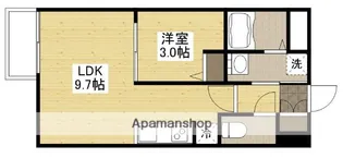 月光矢賀ソレイユサイド参番館【1階】の間取り