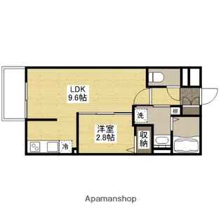 月光南観音壱番館【3階】の間取り