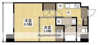 メゾン山城【6階】の間取り