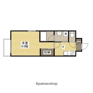 MC RESIDENCE【5階】の間取り