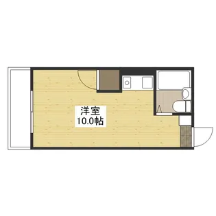 グリーンハイツ草津Ⅱ【402号室号室】の間取り