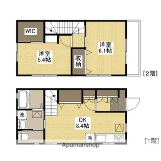 アンフィニ大州【1階】の間取り