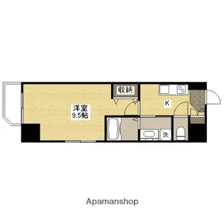 グランツ鶴見町平和大通り【5階】の間取り