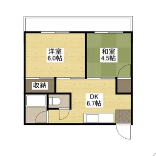ミトビル【4階】の間取り