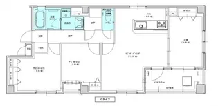 トーソク幟町ビル【901号室号室】の間取り