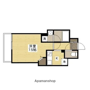 LUTELLA 段原【8階】の間取り