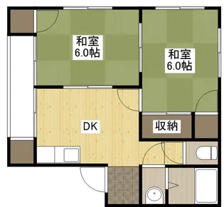 ヴィラブランシュ古江【4階】の間取り