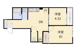十日市ビル2【3階】の間取り