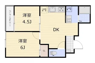 十日市ビル2【3階】の間取り