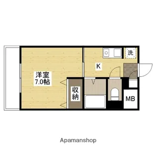 サンコート古江【2階】の間取り