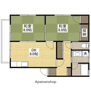 ウエストフィールドⅡ【2階】の間取り