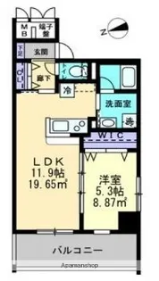 ラフィーネ本川【10階】の間取り