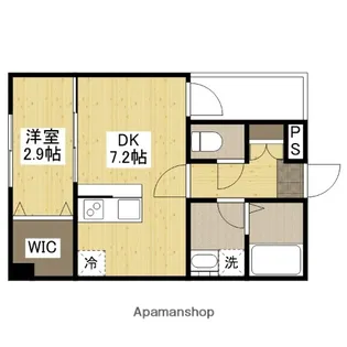 セブンプロート五日市リバーサイドⅠ【3階】の間取り