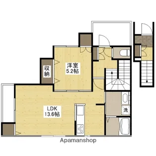 リバレイン長楽寺【2階】の間取り