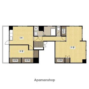 舟入Yビル【2階】の間取り