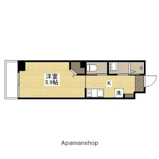 LE DOME府中【7階】の間取り