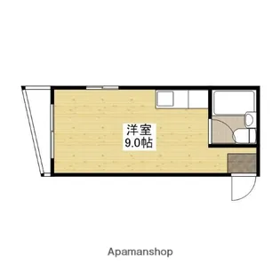 三篠アルティメイトビル【2階】の間取り