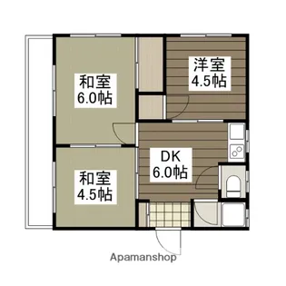 マルサ運輸宿舎ビル【2階】の間取り