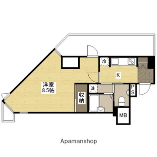 ラ・ルート大手町【9階】の間取り
