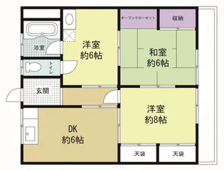真藤ビルネット無料【301号室号室】の間取り
