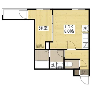 セブンプロート草津南【1階】の間取り