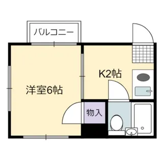 BRILLO竹屋(ブリージョ竹屋)【401号室号室】の間取り