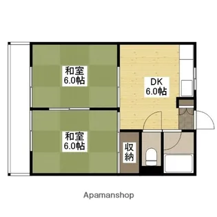 樹マンション【3階】の間取り