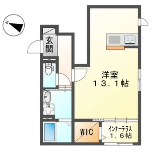プランドール【1階】の間取り