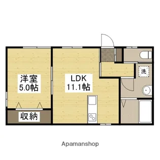 サザンテラス【2階】の間取り
