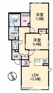 BEREO・N【1階】の間取り