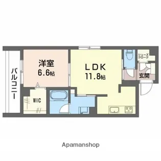 モントレゾール【2階】の間取り