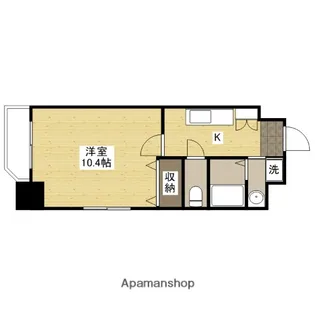 アクアシティ舟入中町【2階】の間取り