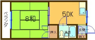 泉コーポ【302号室号室】の間取り