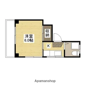 プチビル【3階】の間取り