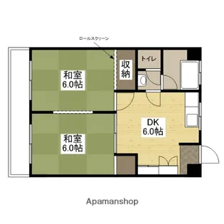 タイセイビル【2階】の間取り