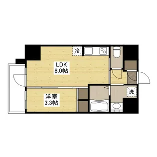 IーSTAGE住吉町【902号室号室】の間取り