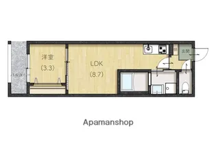 LIEN草津浜町【1階】の間取り