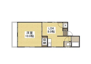 丸岡ビル【2階】の間取り
