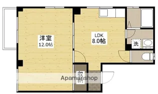 堀江アパート【2階】の間取り
